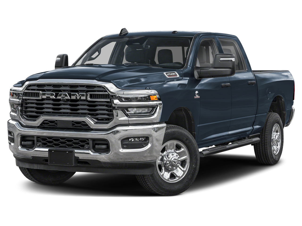 2025 RAM 2500 Big Horn in Forged Blue Metallic — front three-quarter view